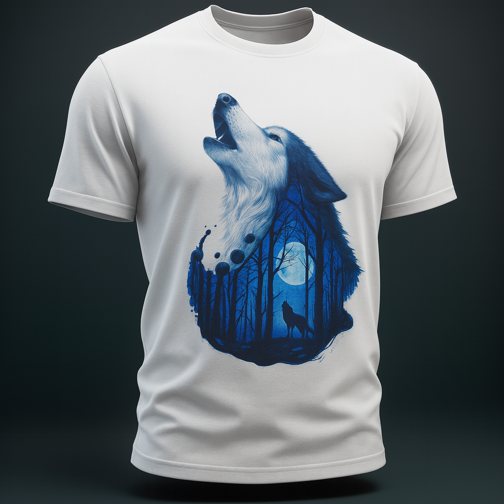 Camiseta lobo
